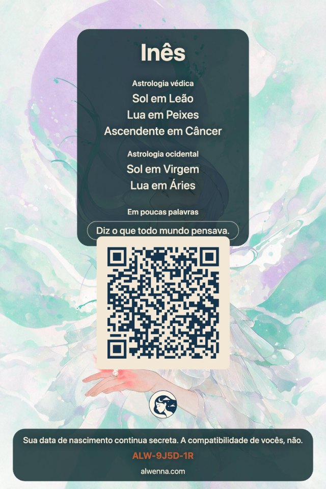 Três cartões reais, desenhados pelo próprio app.